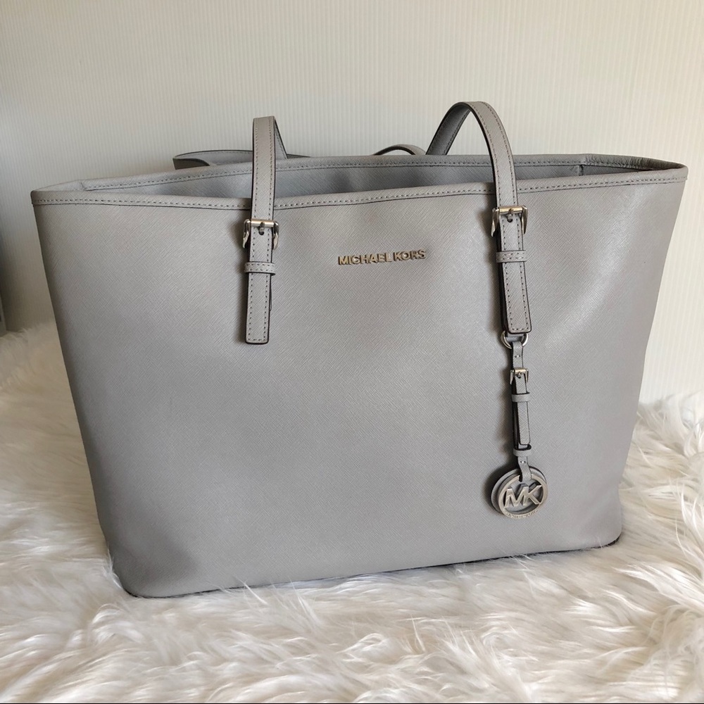 MICHAEL Michael Kors Large Jet Set Saffiano Bundle - Picture 2 of 8